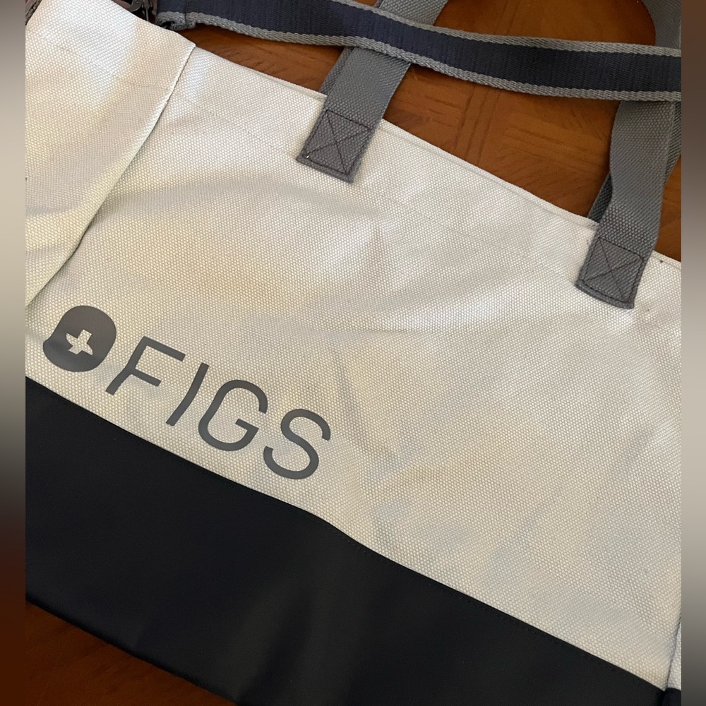 FIGS laminated tote